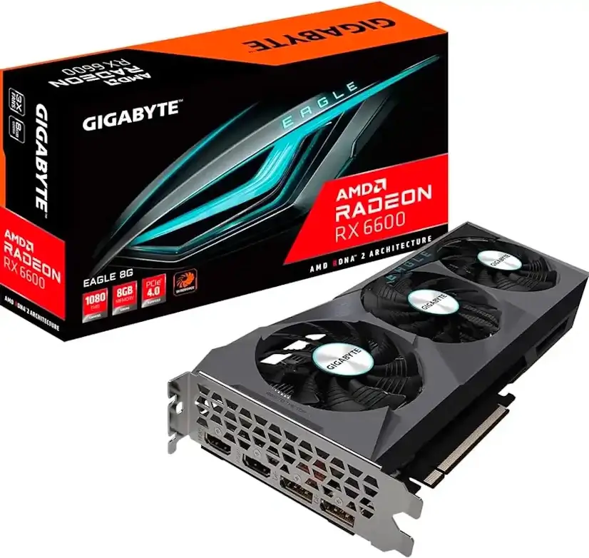 Montaje Tarjeta Gráfica AMD Radeon RX Club de Golf Montaje Tarjeta Gráfica AMD Radeon RX